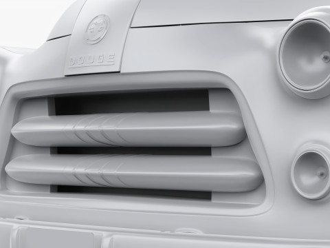 Dodge C-3 1955 Modello 3D