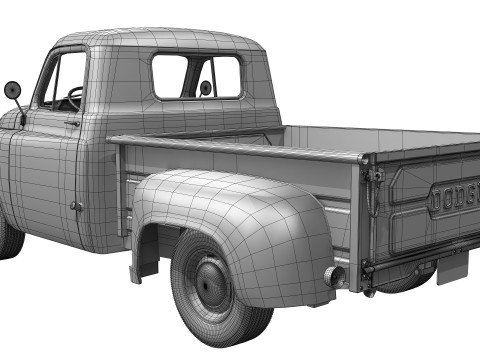 Dodge C-3 1955 Modello 3D