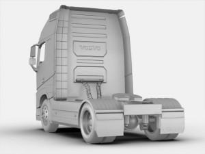 volvo fh16 2012 3D 模型