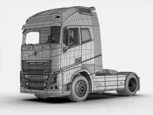 volvo fh16 2012 3D Model