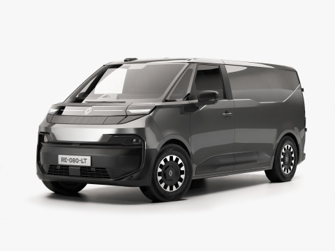 Renault Trafic E-Tech Electric 2026 3D Модель