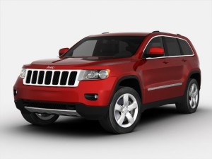 jeep grand cherokee 2012 3D Model
