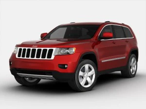 Jeep Grand Cherokee 2012 Modello 3D