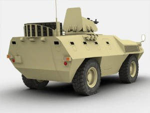 fiat 6614 apc 3D Model
