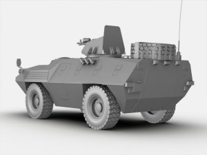 fiat 6614 apc 3Dモデル