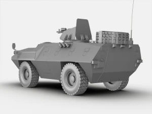 fiat 6614 apc 3D Model