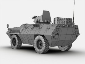 fiat 6614 apc 3Dモデル