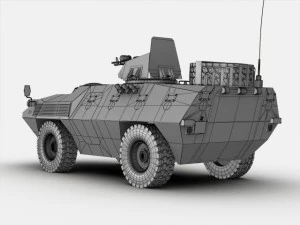 fiat 6614 apc 3D Model