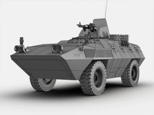 fiat 6614 apc 3D Model