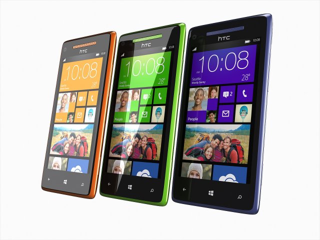 htc phone windows 8x 3D Model .c4d .max .obj .3ds .fbx .stl .blend 