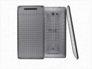 htc phone windows 8x 3D Model
