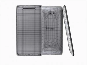 htc phone windows 8x 3D Model