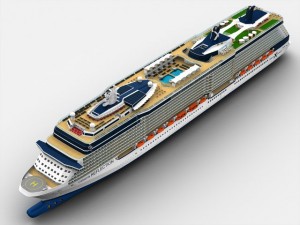 celebrity reflection cruise ship Modelo 3D