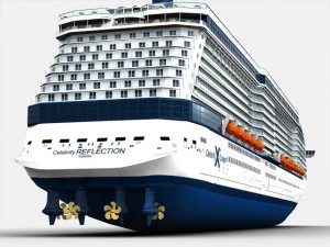 celebrity reflection cruise ship 3D Model