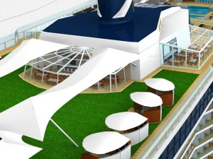 celebrity reflection cruise ship 3D Model