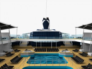 celebrity reflection cruise ship Modelo 3D