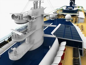 celebrity reflection cruise ship 3D Model