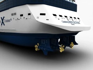 celebrity reflection cruise ship 3D Model