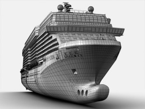 celebrity reflection cruise ship Modelo 3D