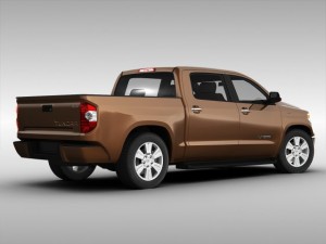 toyota tundra 2014 3D 模型
