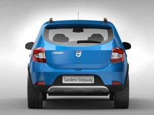 dacia sandero stepway 2013 3D Model