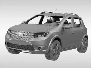 dacia sandero stepway 2013 3D Model