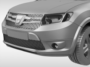 dacia sandero stepway 2013 3D Model