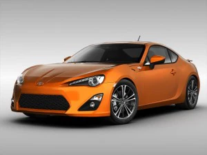 टोयोटा जीटी86 2013 3D मॉडल