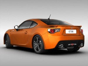 toyota gt86 2013 3Dモデル