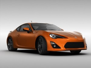 toyota gt86 2013 3Dモデル