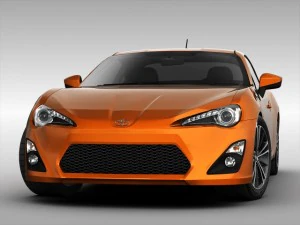 toyota gt86 2013 3D Model