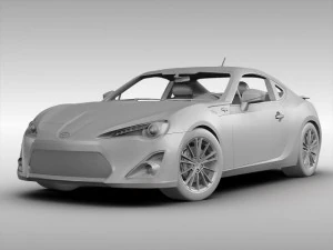 toyota gt86 2013 3D Model