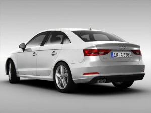 audi a3 sedan 2014 3D Model
