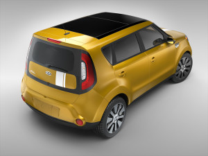 kia soul ii 2014 3D-Modell