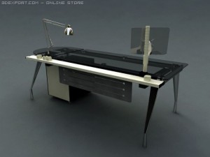 faram office furniture 1 3D Model