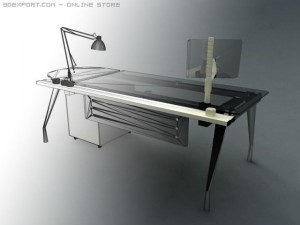 faram office furniture 1 3D Model