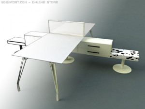 faram office furniture 2 3D-Modell