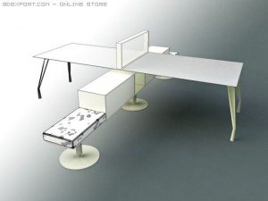 faram office furniture 2 3D-Modell