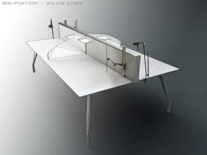 faram office furniture 3 3D Model