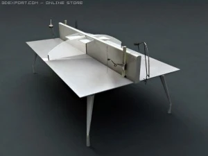 faram office furniture 3 3D Model