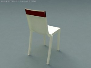 kartell hi cut chairs 3D Model