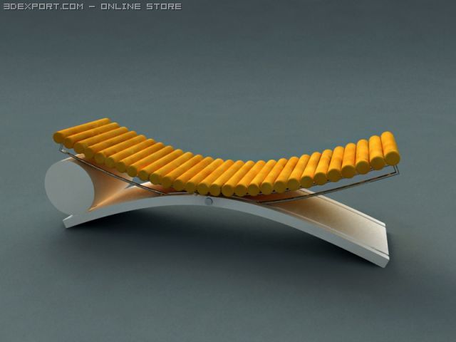 v sofa by zeep design 3D Model .c4d .max .obj .3ds .fbx .stl .blend 