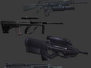 free modern wepaons pack01 Modelo 3D