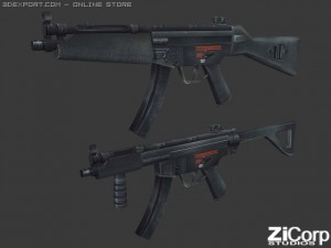 free modern wepaons pack01 Modelo 3D