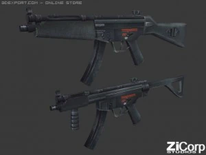 pacote de armas modernas gr&aacute;tis01 Modelo 3D