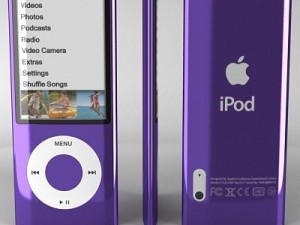ipod nano 5g 3D 모델