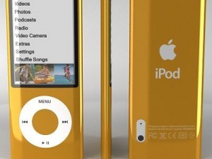 ipod nano 5g 3D 모델