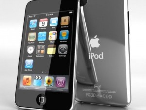 ipod touch 3Dモデル