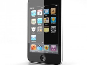 ipod touch 3Dモデル