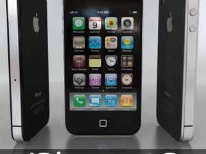 ma&ccedil;&atilde; iphone 4g Modelo 3D